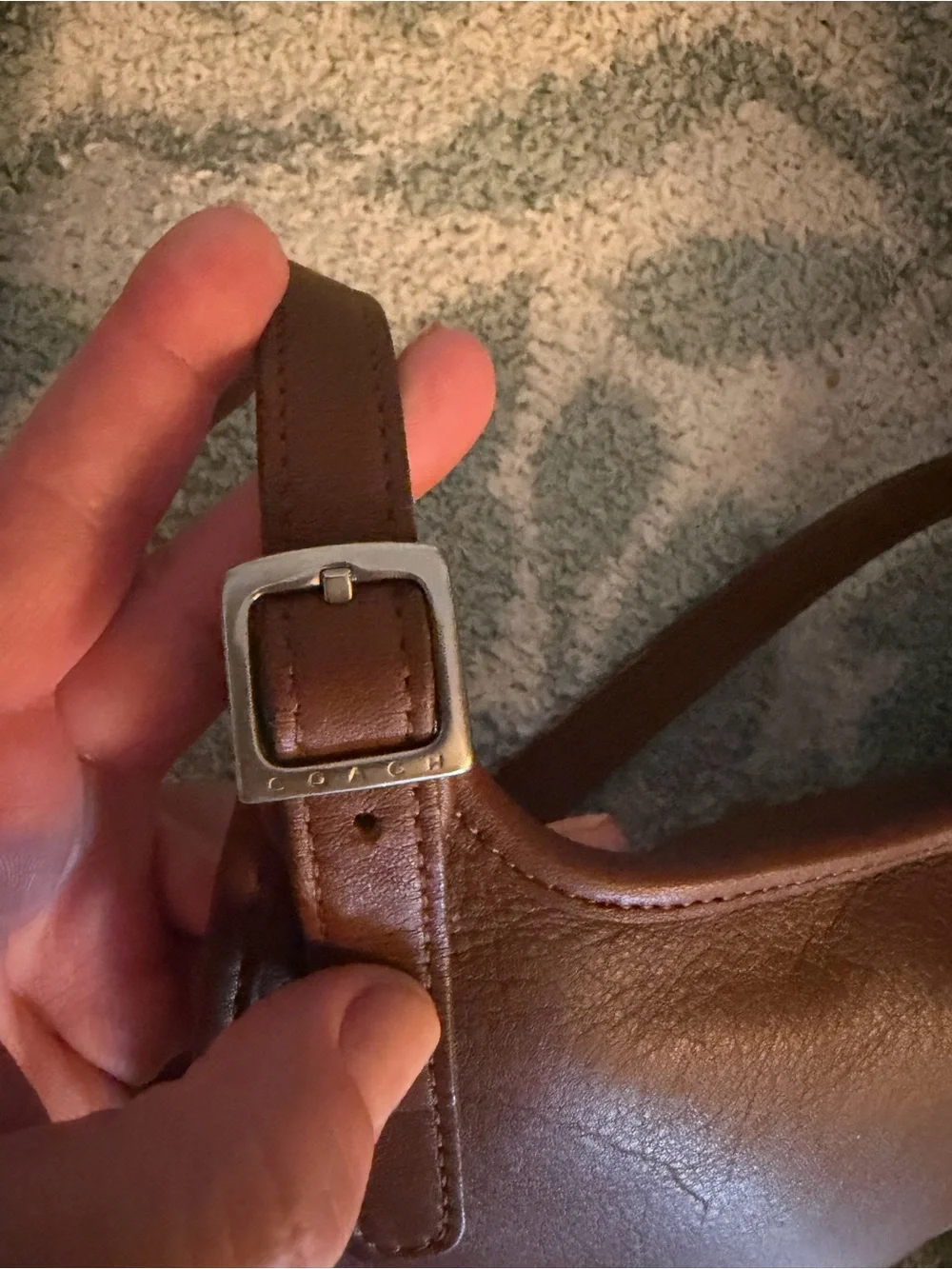 Y2K vintage hippy flip mini crossbody bag